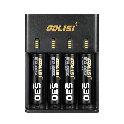 Golisi O4 Smart Battery Charger, US Plug