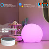 YWXLight Alexa Voice Control WiFi Atmosphere Table Lamp Mobile Smart Lighting APP Night Light Ball Light