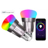 YWXLight E27 7W WiFi Smart Bulb APP Remote Control RGBW Tone Light Bulb LED Voice Light