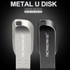 MicroDrive 8GB USB 2.0 Creative Rotate Metal U Disk (Black)