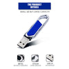 MicroDrive 128GB USB 2.0 Creative Carabiner Metal USB Flash Drives U Disk (Red)