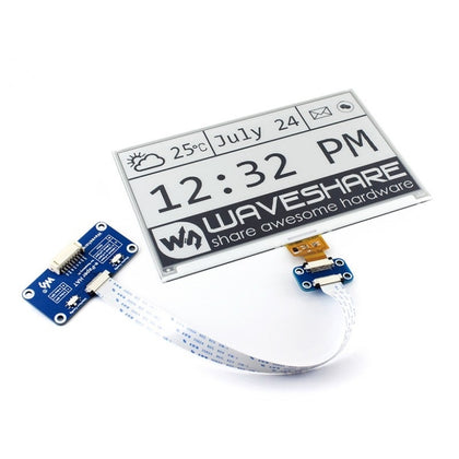 Waveshare 7.5 inch  640x384 Pixel E-Ink Display HAT for Raspberry Pi