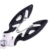 HENGJIA QT014 Multifunctional Stainless Steel Jaw Fishing Pliers Scissors Hook Removal Tool Line Cutter Fishing Tackle