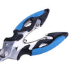 HENGJIA QT013 Multifunctional Stainless Steel Jaw Fishing Pliers Scissors Hook Removal Tool Line Cutter Fishing Tackle