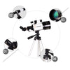 LUXUN F30070 15-150X HD Astronomical Telescope Professional Stargazing Multilayer Coated Lens Monocular with Tripod