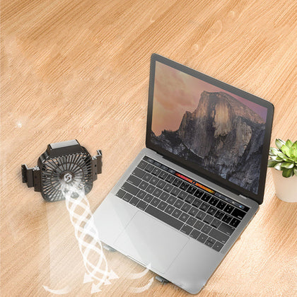 SZJF-054S2 Notebook Computer Laptop Stand Cooling Pad 1 Fans USB Adjustable Heightening Shelf Portable Lifting Bracket