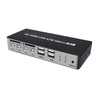 4K HD HDMI KVM switch divider 4 in 1 out four ports shared