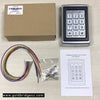 Electric Magnetic Lock 180KG/280KG Access Control System Kit + Metal FRID Keypad +Exit Button+RFID Key Fobs