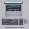 2.4G Ultra Thin Rechargeable Bluetooth keyboard and Mouse combo